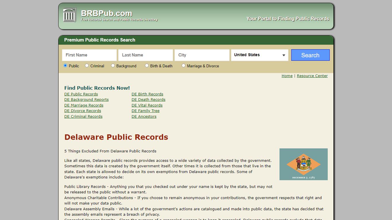 Free Delaware Public Records | Search Criminal and Civil Court Records ...