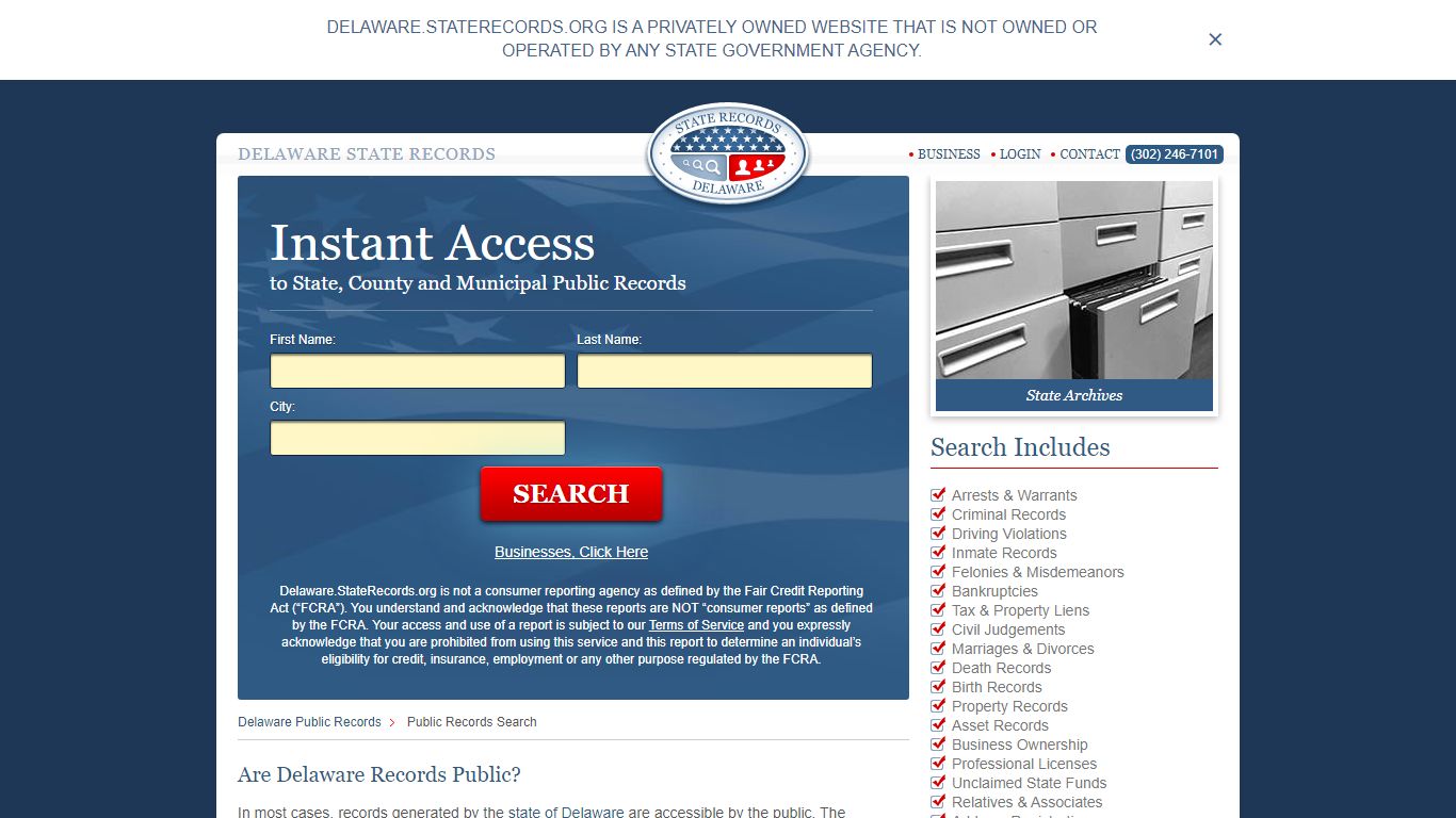 Delaware Public Records | StateRecords.org